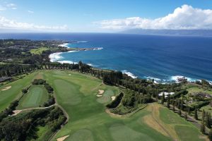 Kapalua (Plantation) 1st Approach Aerial